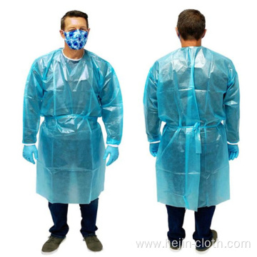 FDA certificate nonwoven disposable isolation gown